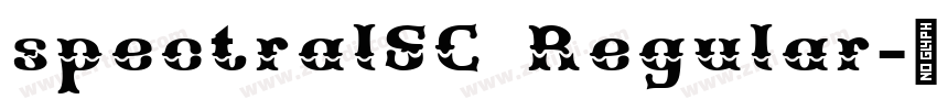 spectralSC Regular字体转换